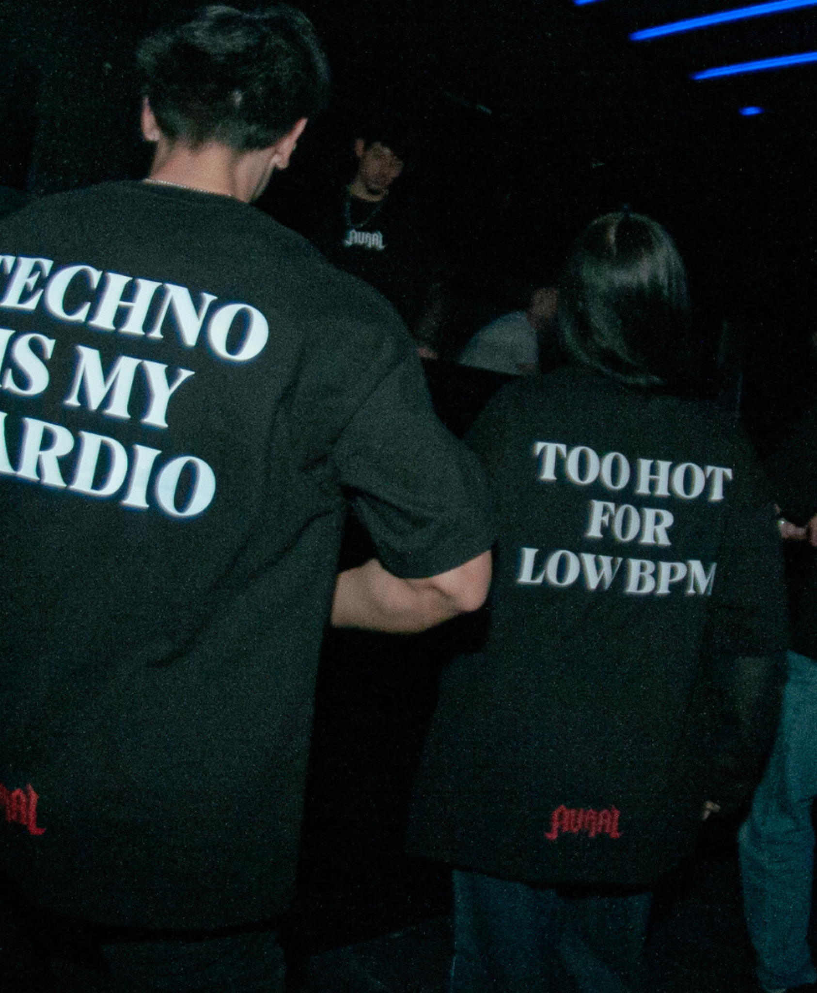 TOO HOT FOR LOW BPM - BLACK REFLECTIVE