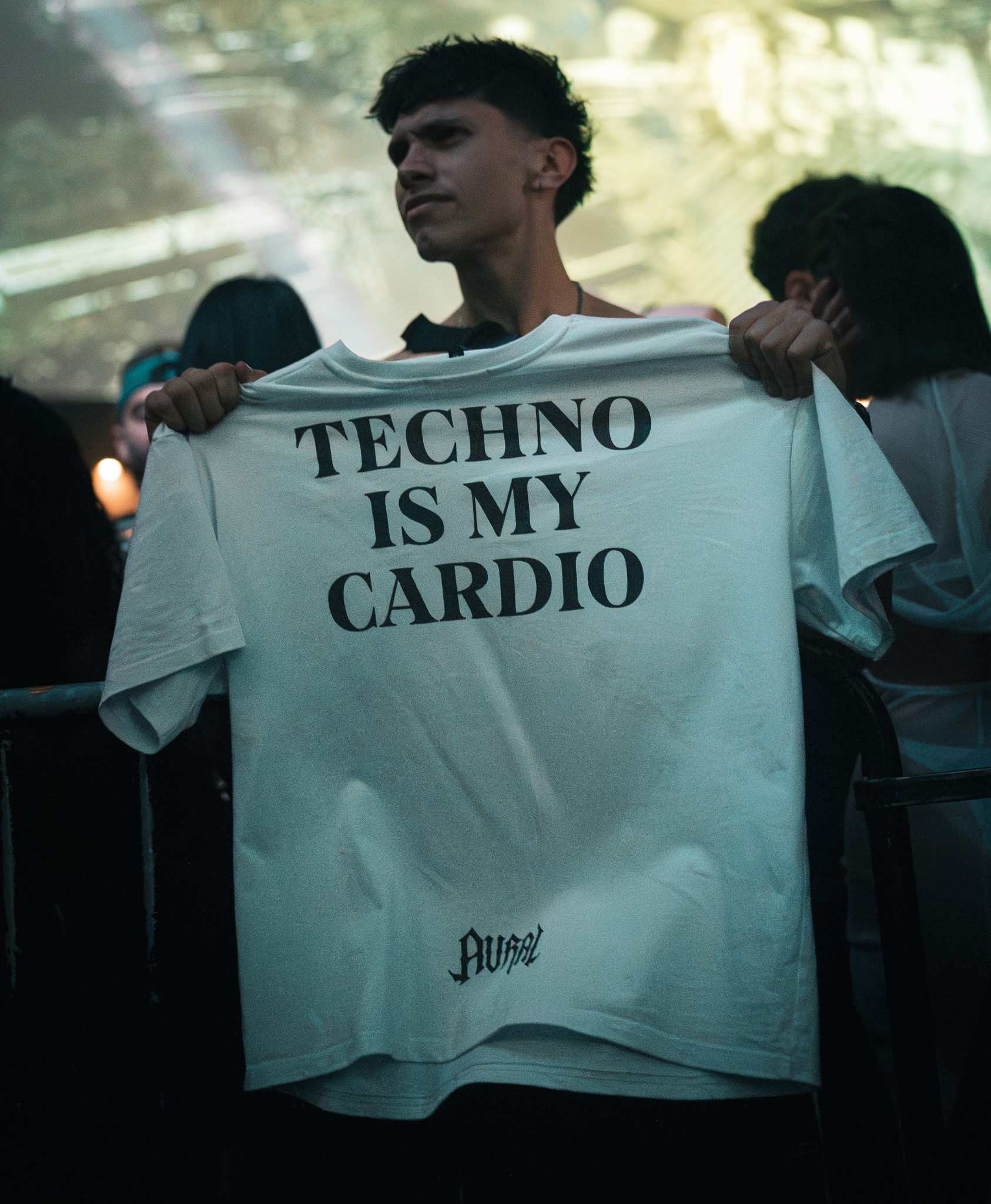 TECHNO IS MY CARDIO - WHITE