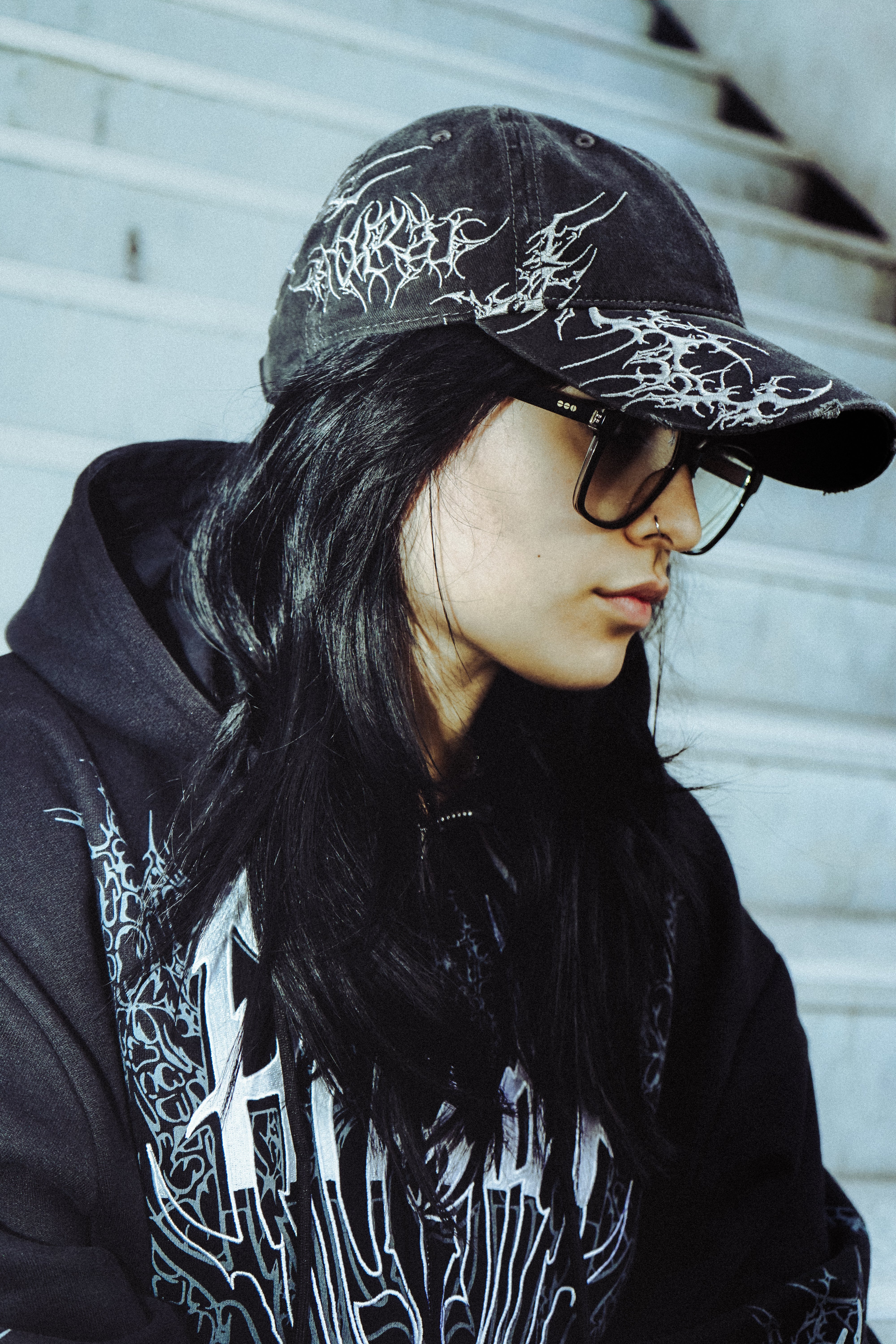 Aural Embroidered Cap