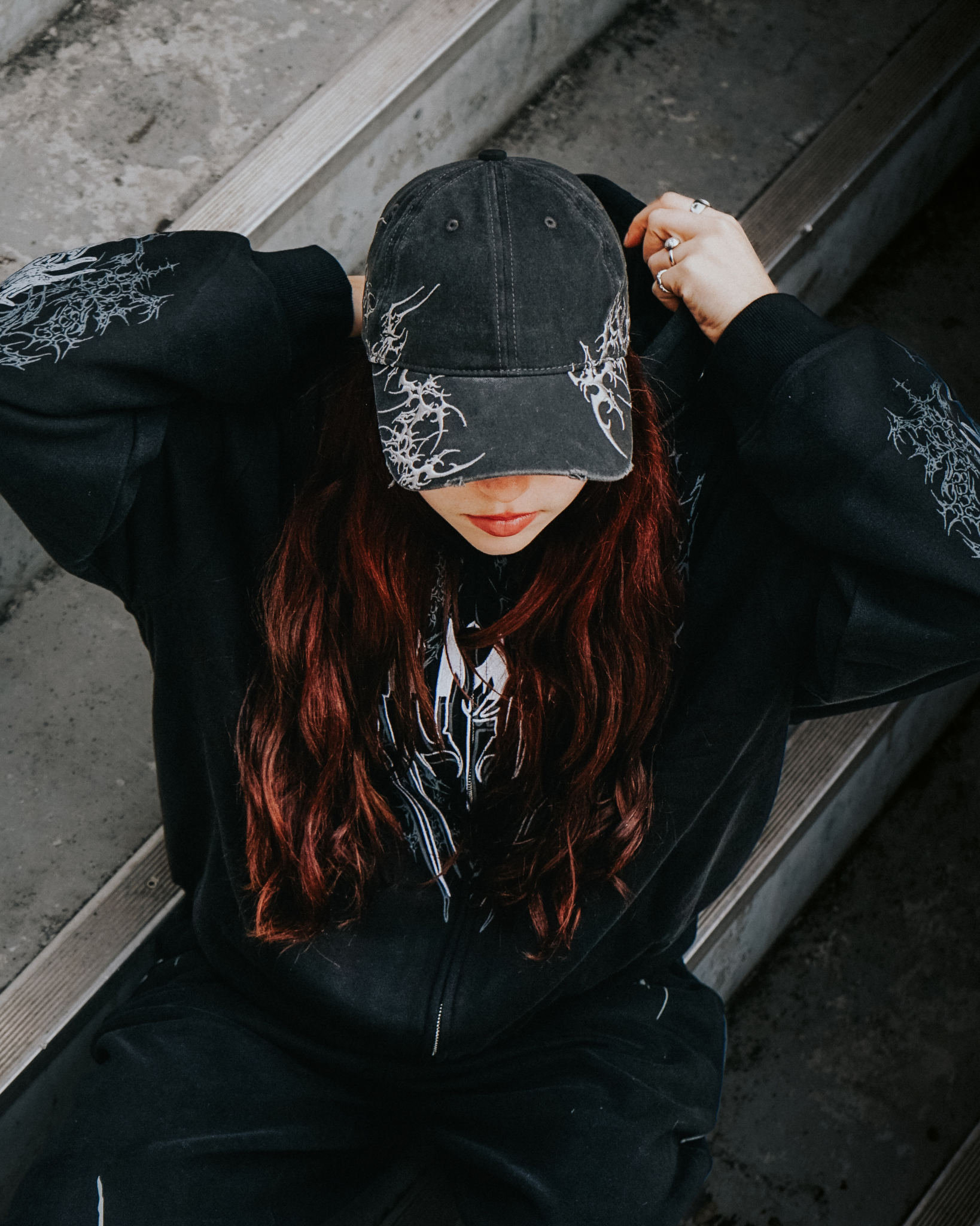 Aural Embroidered Cap