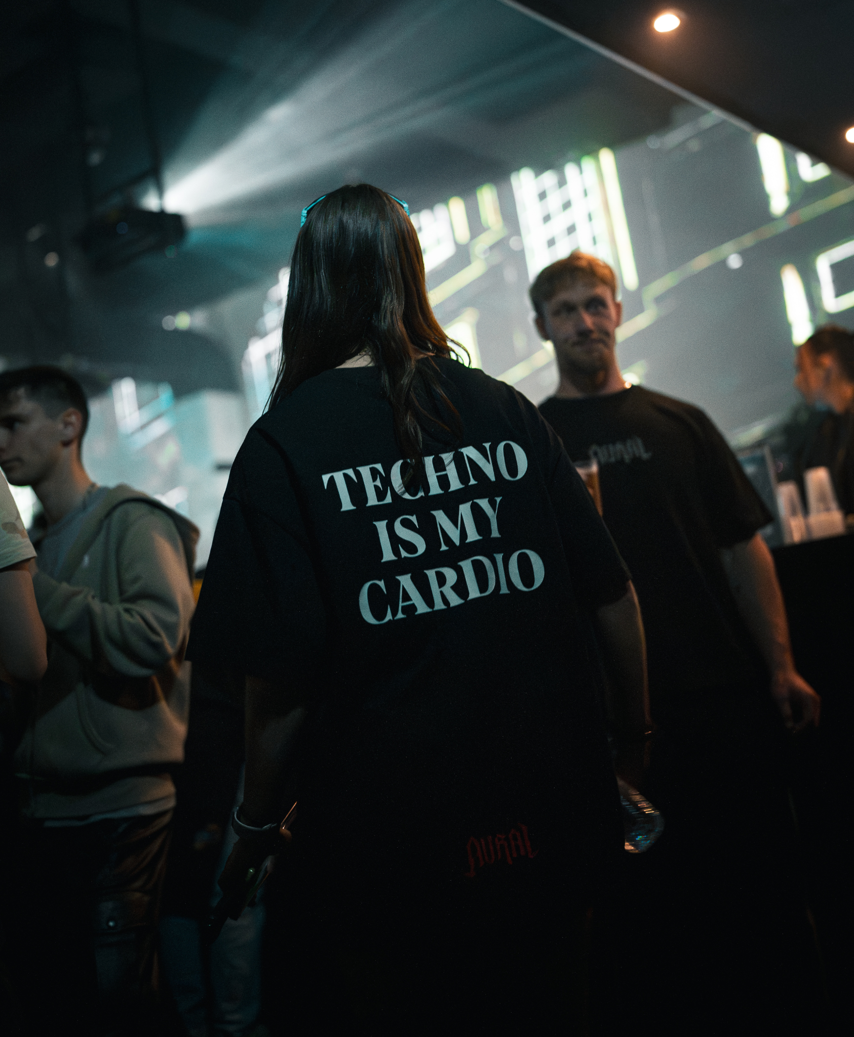 TECHNO IS MY CARDIO - BLACK REFLECTIVE