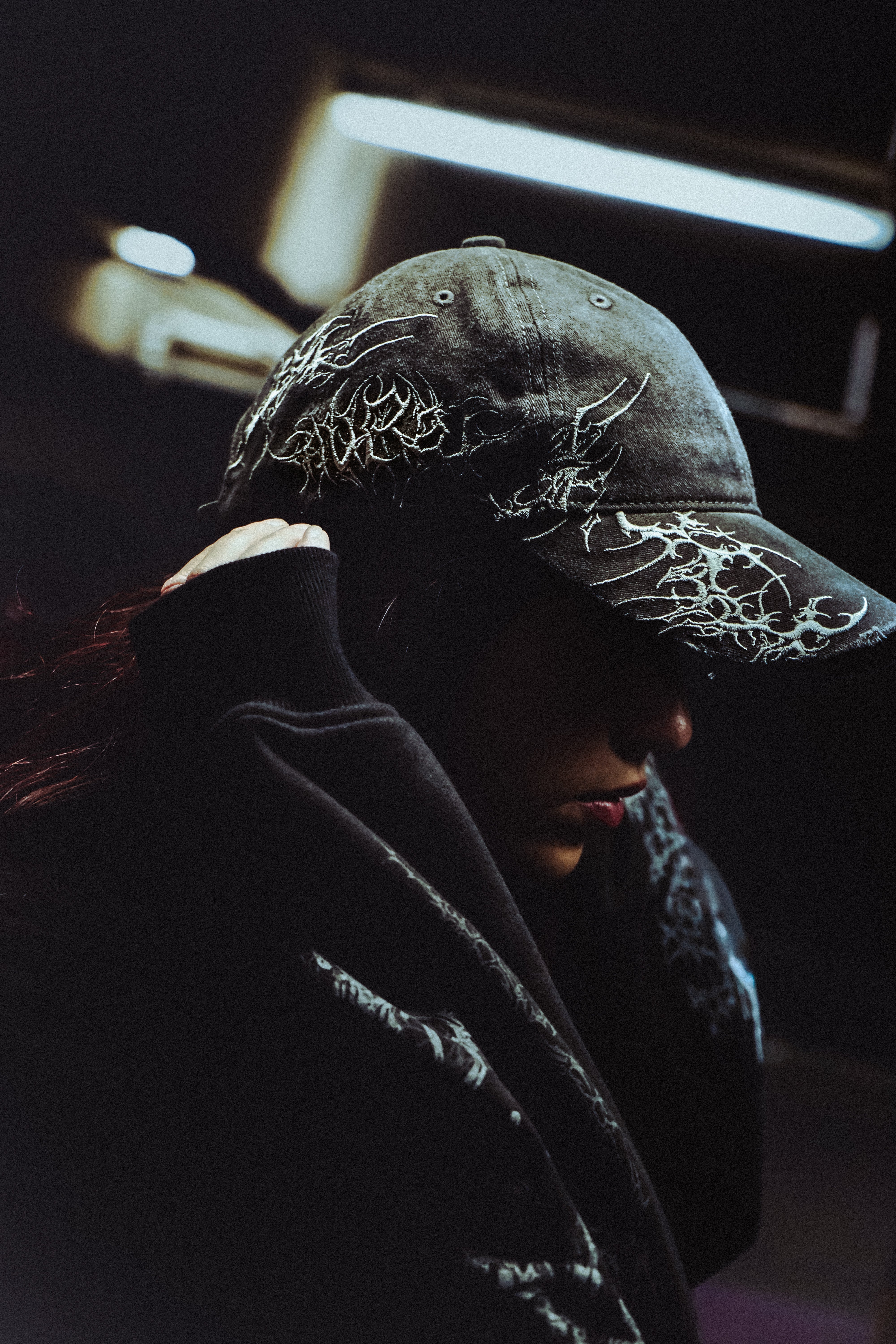 Aural Embroidered Cap